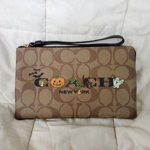 Happy Halloween!!! Sale! Coach large Halloween clutch